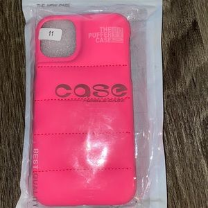 iPhone 11 puffer phone case